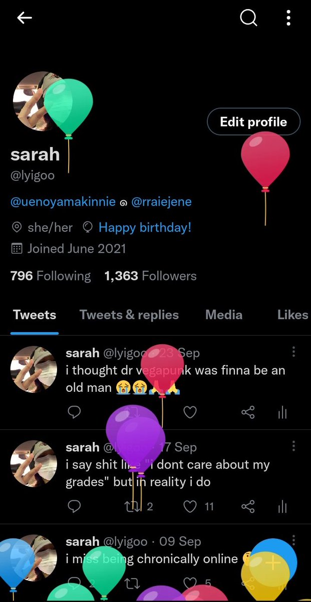 havent tweeted in a while but hello its my birthday!