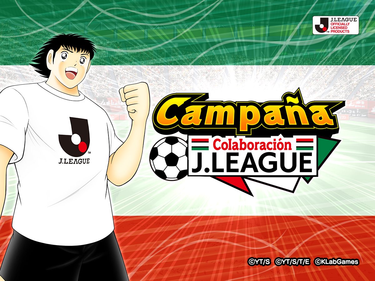 ⚽️Campaña Colaboración J. LEAGUE⚽️

¡Nuevas historias diarias para desafiar hasta 2 veces por día!
¡Eleva el nivel de tus técnicas especiales! ✨

Completa misiones de evento y obtén 3 Munemasa Katagiri y a Tamotsu Ide.🌈

Aplicación 👉hyperurl.co/rwhqb1
#TsubasaDT