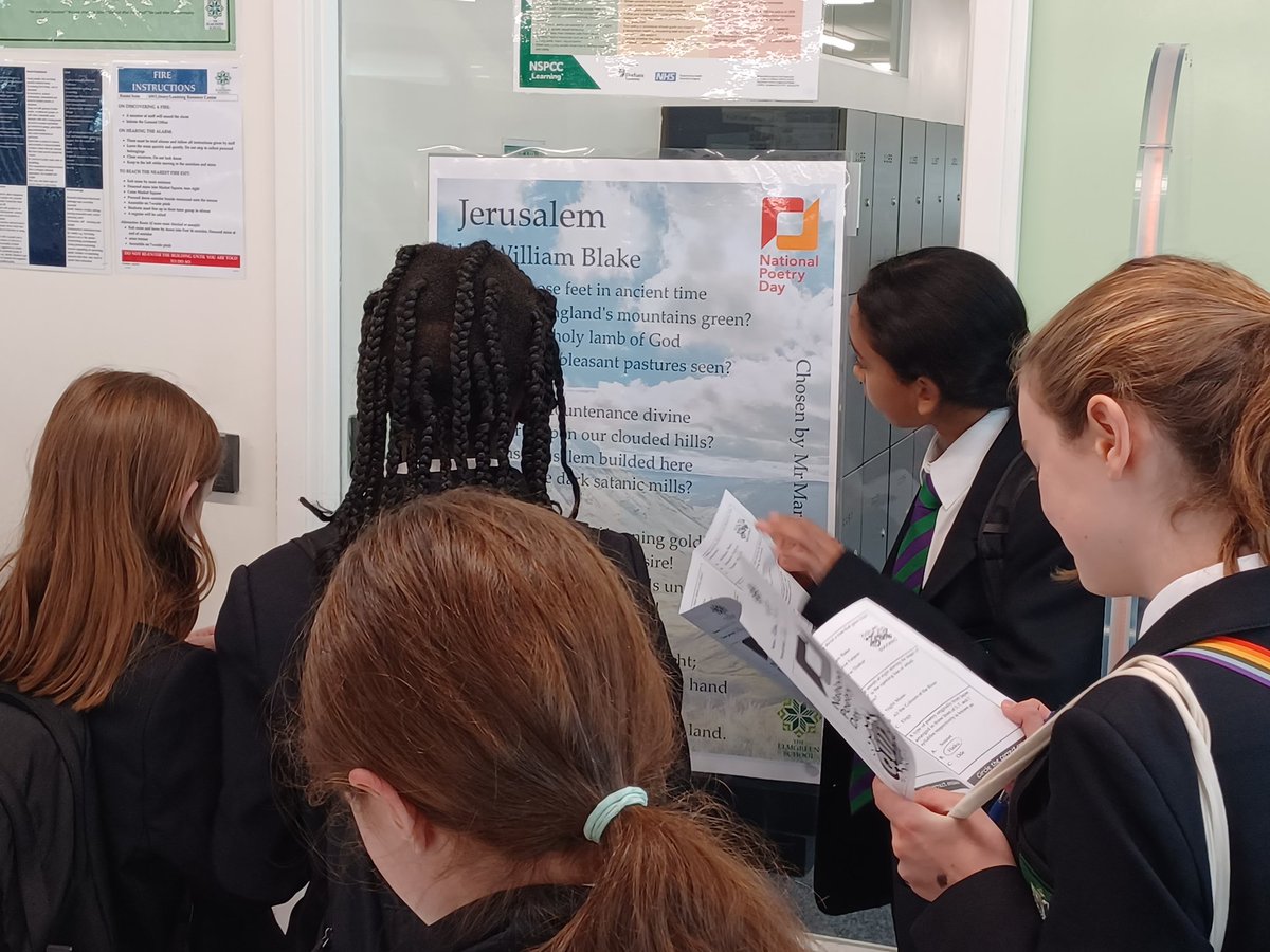 LibraryGoblin's tweet photo. National Poetry Day competition underway @elmgreenschool  #NationalPoetryDay @PoetryDayUK https://t.co/3Q0ABNFqHs