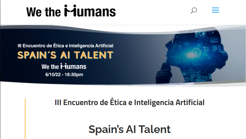 TalentHackersES's tweet photo. Cristina Villanova Abadía, Directora General Corporativa de @CatenonGlobal y #TalentHackers estará hoy a las 18:30 en el III encuentro de Ética e Inteligencia Artificial organizado por @WeTheHumansTT en la @ufvmadrid https://t.co/7a7ArhsJGm
#AI #inteligenciaartifical #Talento https://t.co/O4E4OHifTd