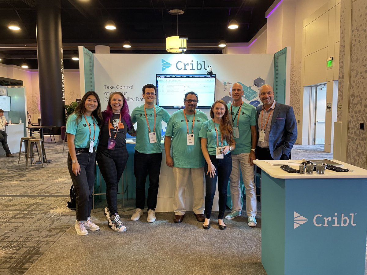 It's the final day of #hashiconf! It's been a great few days talking with customers about the options your business has with the flexibility to collect, reduce, enrich, normalize, and route data from any source to any destination within your existing data infrastructure.