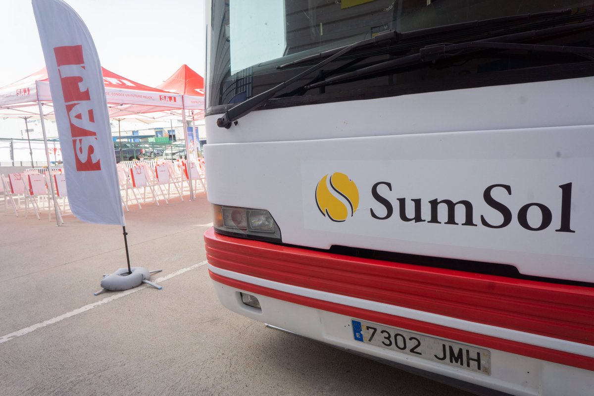 SAJ_solar's tweet photo. We finished the last stop with our partner @SumSol_ on October 4th in #Madrid
It was an amazing journey! 🎉🎉
Thank you all #Spain amigos, let’s keep moving on💪
Follow SAJ & Get more info!
#SAJRoadshow
#eSAJ
#EnergyStorage
#SolarPV
#Allinone
#smartenergy
#Spain https://t.co/uYGgDNsVpL