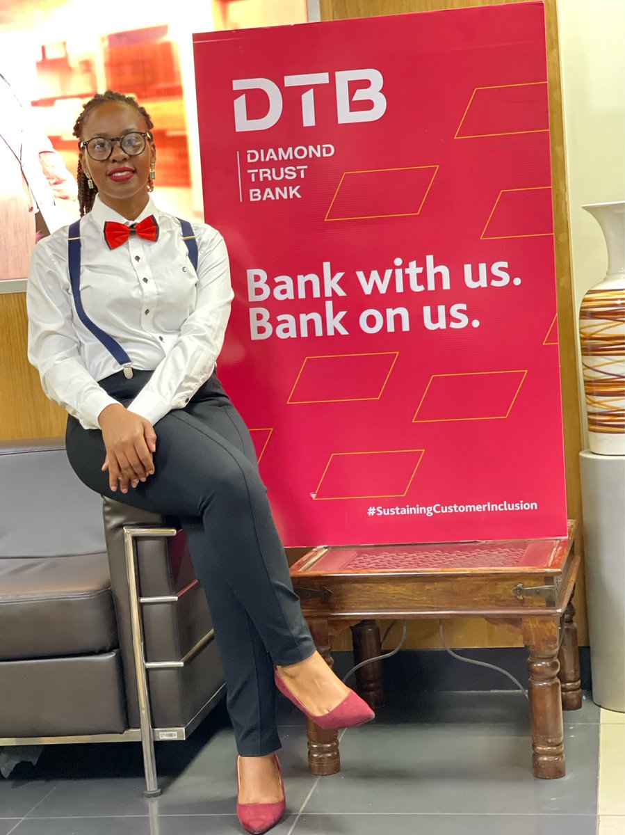dylan_queeness's tweet photo. Celebrating customer service week @dtb_uganda main branch. Always ready to serve you! Happy customer service week. #CustomerServiceWeek #BankWithUsBankOnUs #bowtieaffair #atouchofred https://t.co/8lslaBjAah