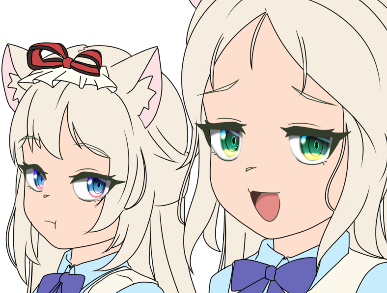 「お絵かきしてて目に色入れると イキイキ見える瞬間好き 」|デドルディのイラスト