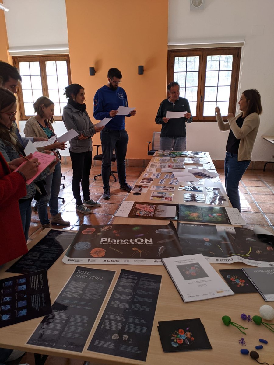 ICMCSIC's tweet photo. 🌊 Les nostres companyes van assistir ahir al primer seminari de #Reeducamar, la Xarxa d'Inventari de Recursos d'Educació Marina a Espanya. 

⁉️L'objectiu? Discutir el paper de l'educació en la protecció del medi marí.

#CENEAM #OAPN #AULAMAR
@resbios @paticientific https://t.co/8madbPM1pR