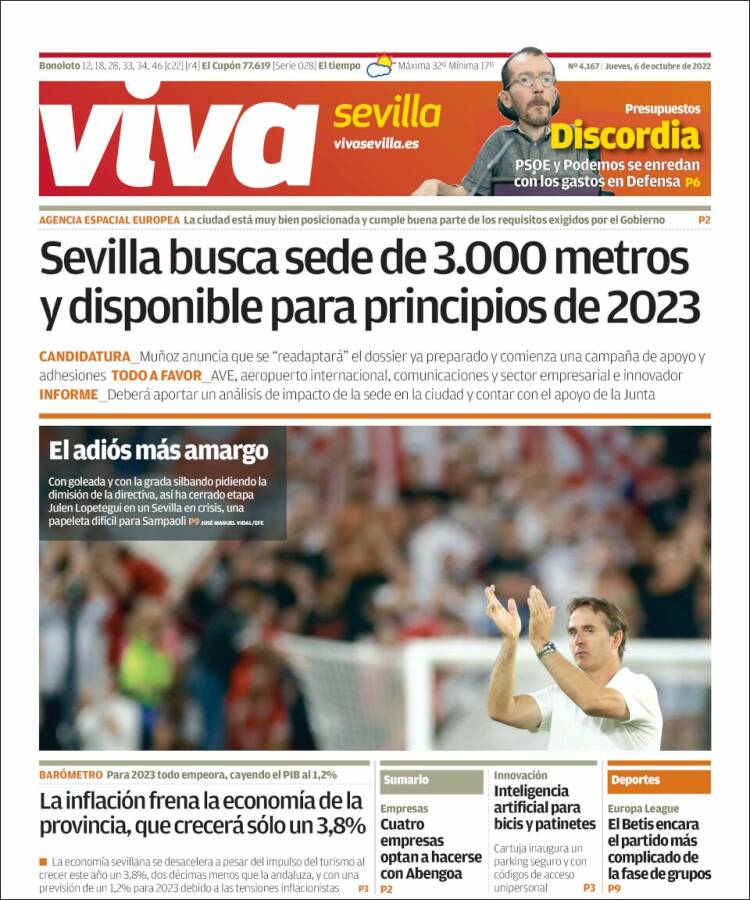 sfc_hemeroteca's tweet photo. #Prensadeldia   #SevillaBorussia

#SevillaFCBVB #UCL #SevillaFC #BVB #SEVBVB 

#SFC_Hemeroteca #WeareSevilla #NuncaTeRindas  #VamosMiSevilla https://t.co/4cYcmJxwQI