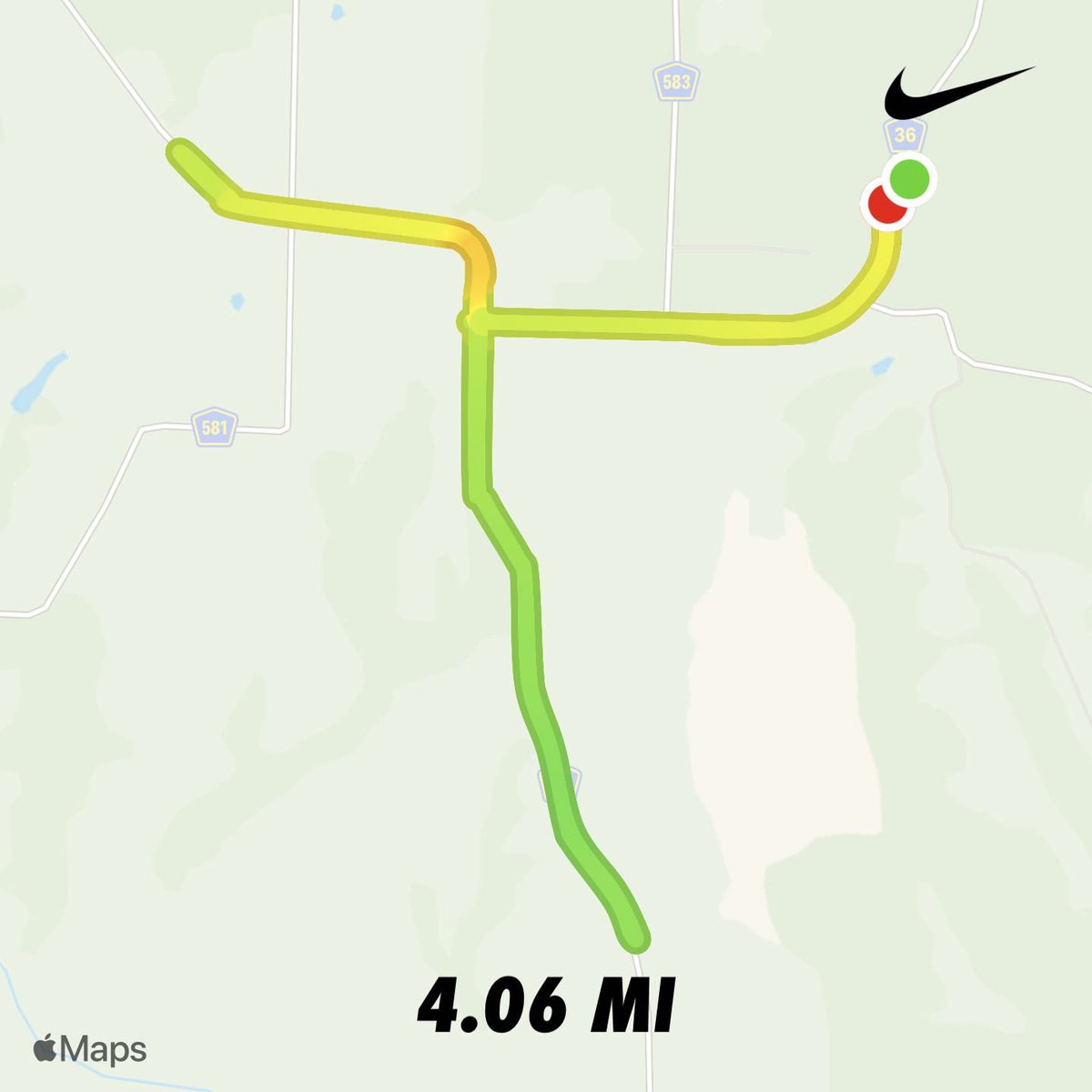 Stephan74r's tweet photo. Thursday Morning Run https://t.co/h37B32GMW7
