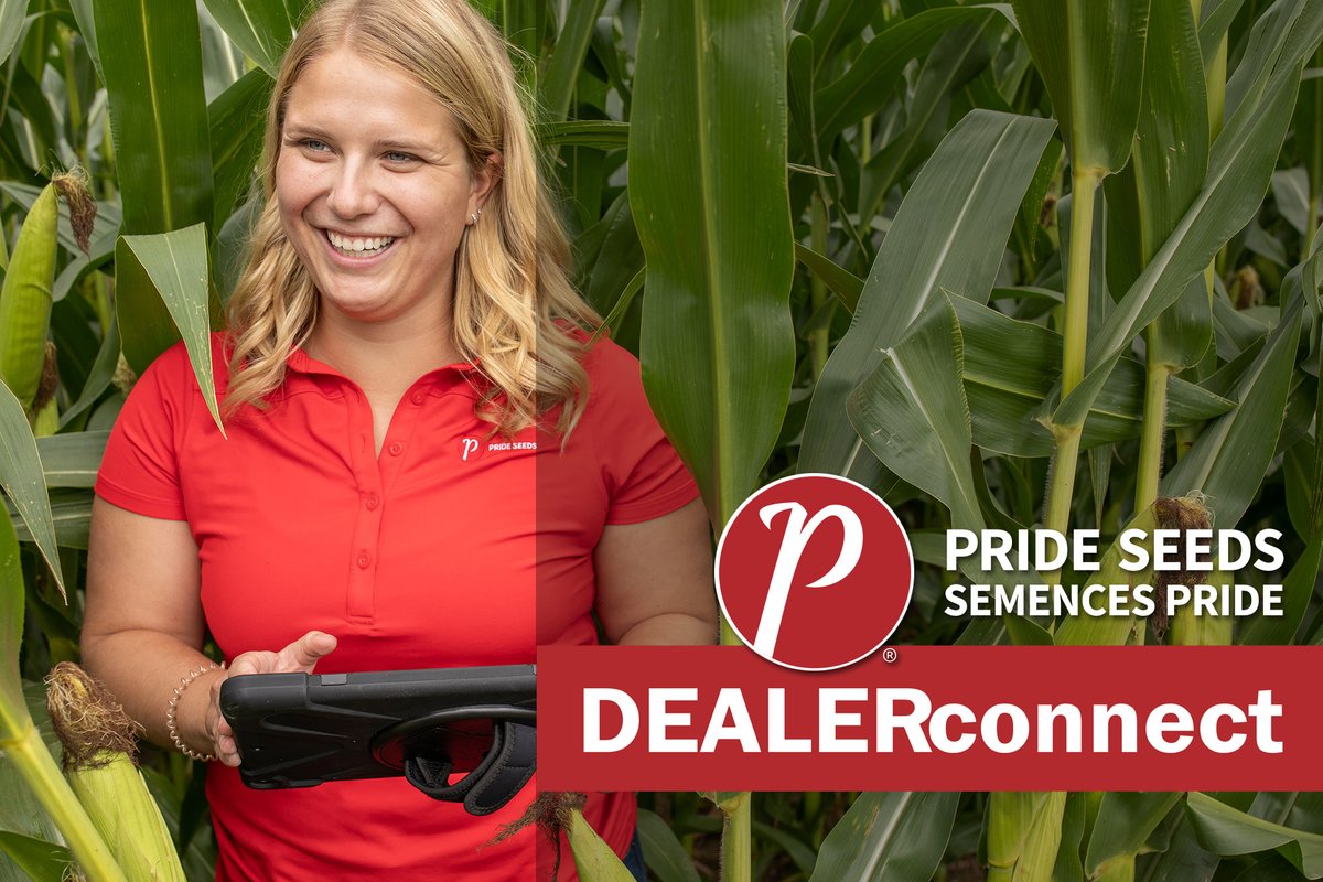 PRIDESeeds's tweet photo. Attention PRIDE Seeds dealers, the new PRIDE Seeds DEALERconnect online ordering system is now available. Access live inventory information, place orders and receive confirmation, and have a better customer service experience. Visit https://t.co/f58A1D69BP
#PRIDEinmyfield https://t.co/1tPmtLsaD5