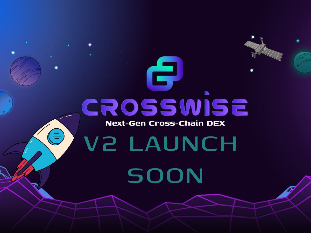 Crosswise (@crosswisefi) on Twitter photo 🚀V2 of Crosswise Cross-Chain DEX launching in October
🚀Bridging the gap between CeFi and DeFi
🚀 Huge Giveaway of $CRSS Tokens before Launch
Join our community NOW:
Telegram: t.me/crosswise
Discord: discord.gg/4BuwxMz24J 🚀V2 of Crosswise Cross-Chain DEX launching in October
🚀Bridging the gap between CeFi and DeFi
🚀 Huge Giveaway of $CRSS Tokens before Launch
Join our community NOW:
Telegram: t.me/crosswise
Discord: discord.gg/4BuwxMz24J