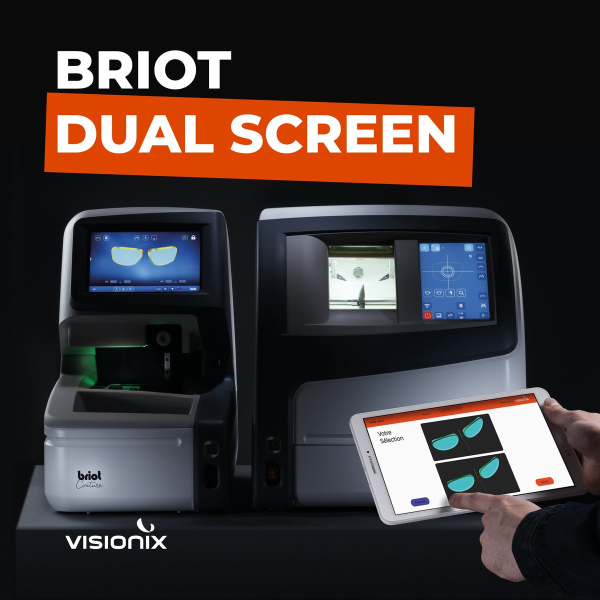 VisionixPT's tweet photo. Quer proporcionar uma experiência única ao seu cliente?

➖A visualização 3D oferece aos clientes mais controle na montagem de seus óculos ideais com a Briot Couture. 

Descubra a Briot Couture em:
https://t.co/HHKqJj6hwp

#inovação #briot https://t.co/NSdhBKtFaL