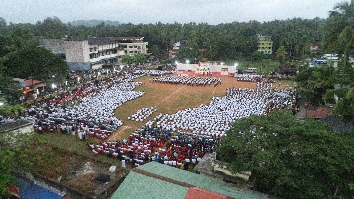 #RSSVijayadashmi Utsav at Kozhikode, Kerala.
