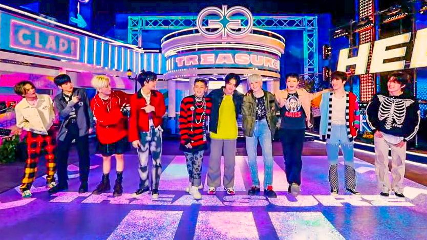 indietrs's tweet photo. treasure’s first hello performance https://t.co/aeOKOsxCNZ