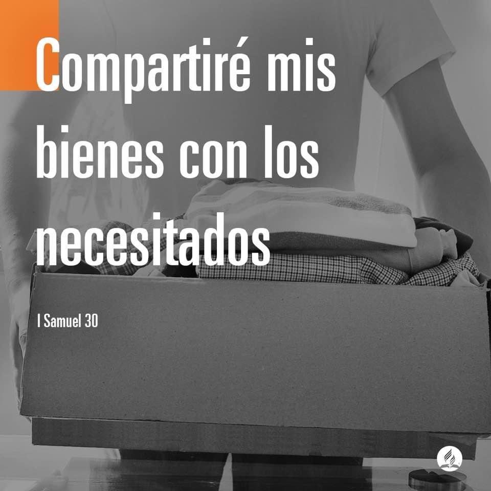 1 Sam. 30 - El egoísmo nos priva de ser bendición para otros. #rpsp #UnaIglesiaViva #YoVoy