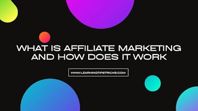 What is Affiliate Marketing and how does it work learningtipstricks.com/2022/10/What-i…
#affiliate #affiliatmarketing #sales #MarketingDigital #marketingtips