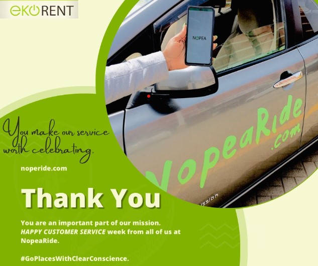 Happy Customer Service Day!

#ekorent #nopearide #cleanmobility #electricvehicles #cleanenergy