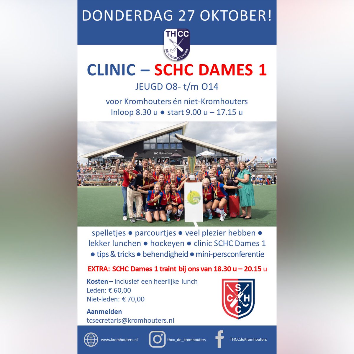 THCC De Kromhouters 💙 tweet media