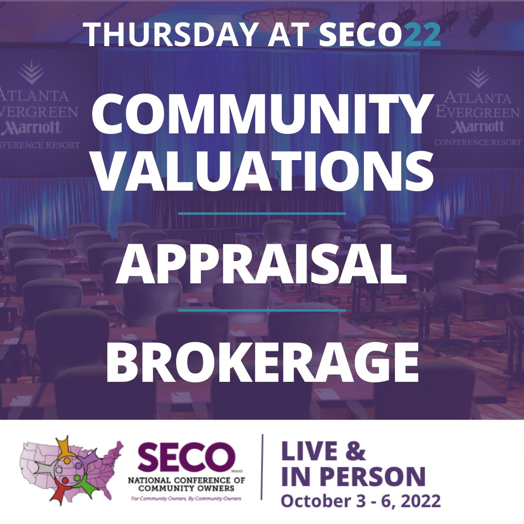 SecoConference's tweet image. The week has just flown by! You can check out the schedule for the final day of SECO22 here: secoconference.com/seco22/seco22-…

#SECO #SECO22 #CommunityOwners #MHIndustry #MHProfessional