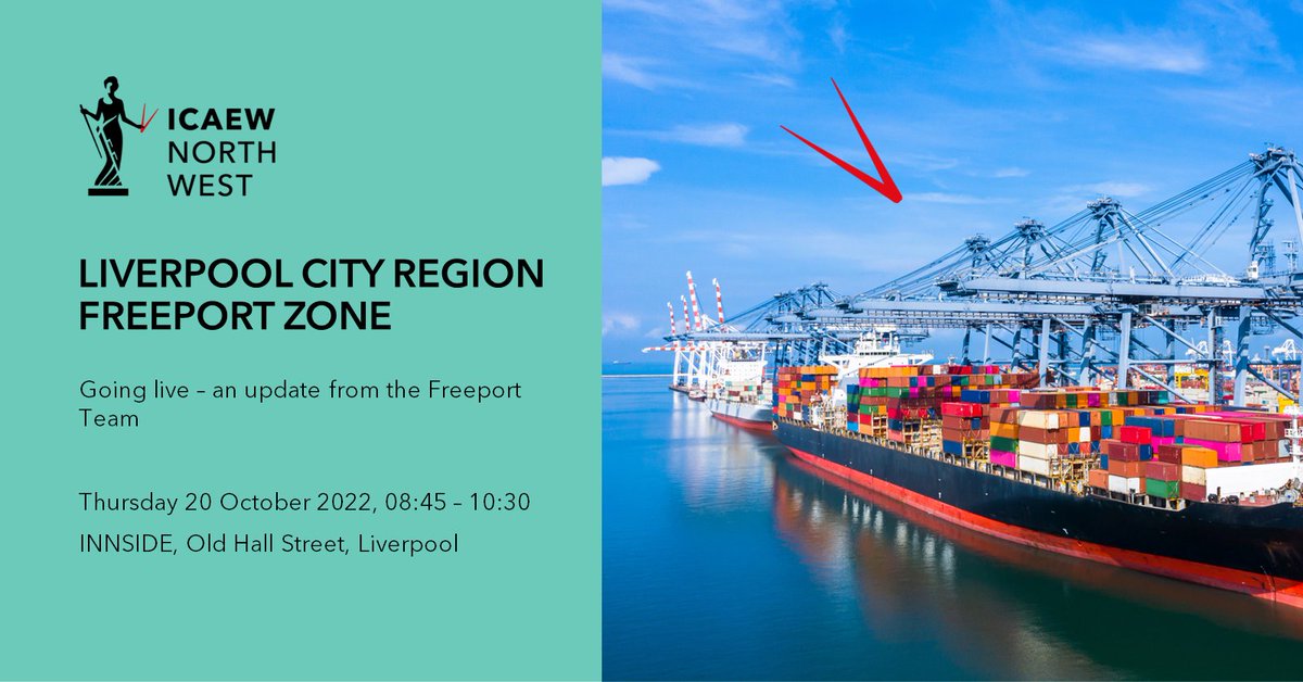If you've seen the headlines you'll know that #Liverpool City Region #Freeport Zone is going live towards the end of this year, join us and our partners for an update on the latest news, opportunities and support available:

Register online: lnkd.in/eux3M3iU
#LCR
