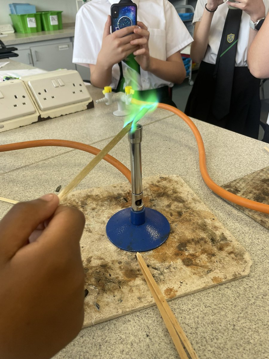 StreetlyScience's tweet photo. The detectives are investigating using flame tests. They have discovered potassium was at the scene. Who could be linked to potassium? Some great suggestions from our detectives…#streetlyofferday https://t.co/3Txhx0RtuD