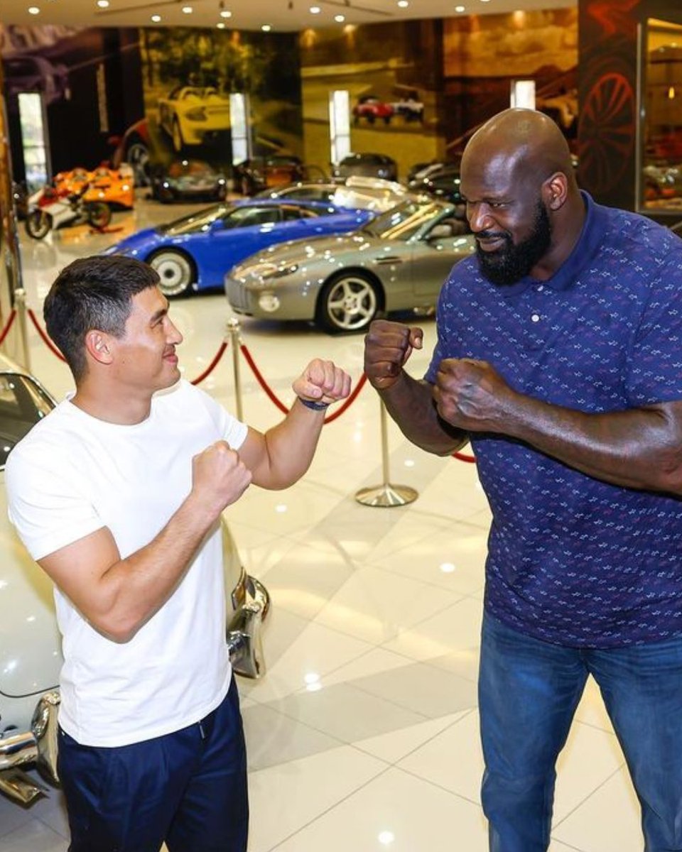 Who you picking? 👀

<a href="/bivol_d/">Dmitry Bivol</a> vs. <a href="/SHAQ/">SHAQ</a> 🍿

#BivolRamirez