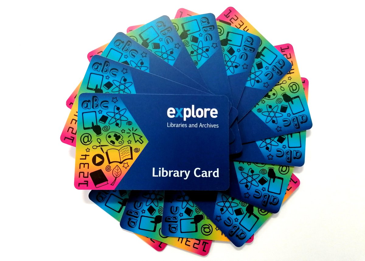 YorkLibrariesUK's tweet photo. To celebrate #LibrariesWeek we are very excited to join in with the nationwide sharing of #MyLibraryCard! We love our library card and all the opportunities it opens to #NeverStopLearning.💕 #ExploreTogether @librariesweek @ace_national @libsconnected @readingagency https://t.co/gsKX6da9Cv
