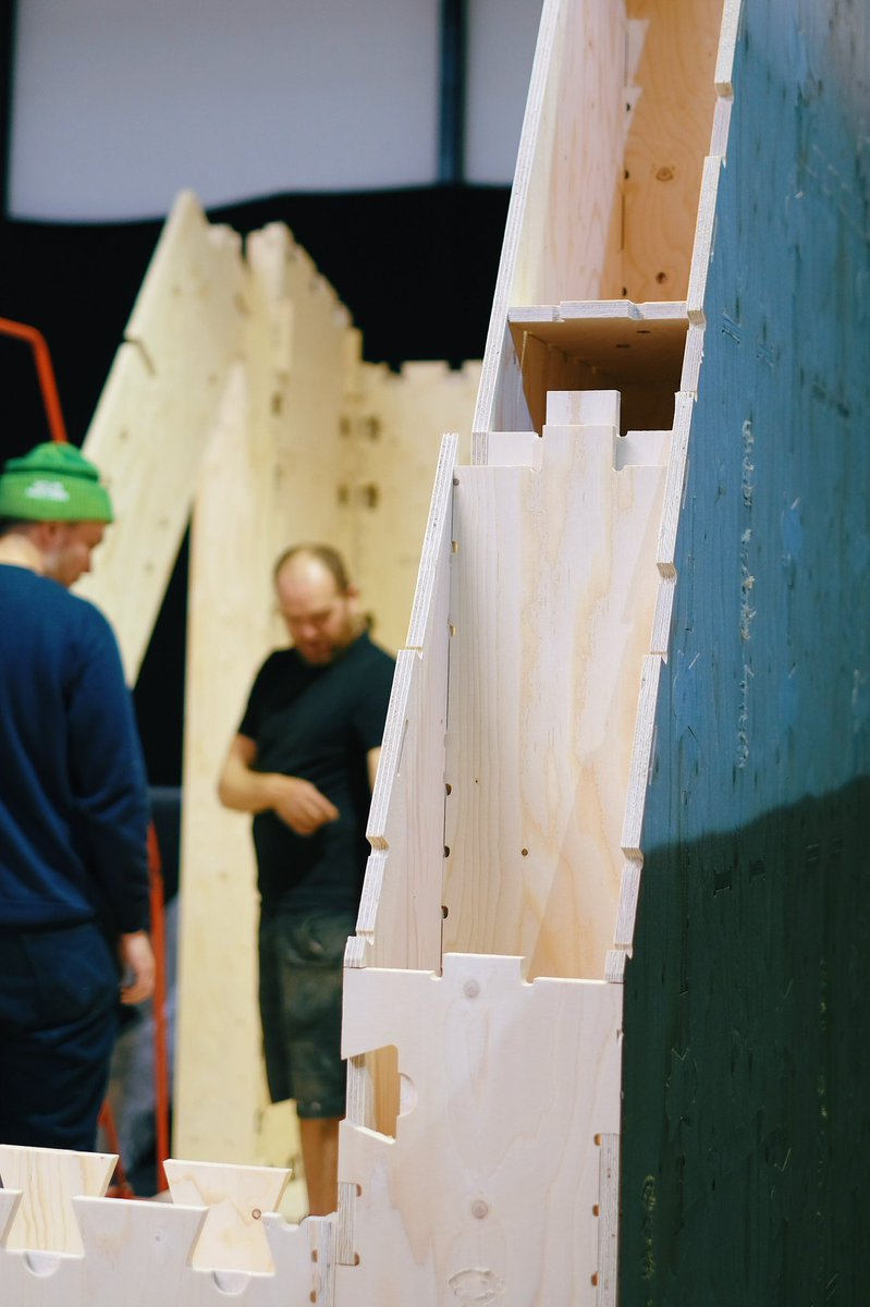 The WikiPavilion (underway) will appear in different locations across MK this month &amp; utilises the <a href="/WikiHouse/">WikiHouse</a> platform; an ingenious &amp; low-cost construction method, laser-cut from standard sheets of plywood &amp; slotted together without mechanical fixings.

mkarchive.city