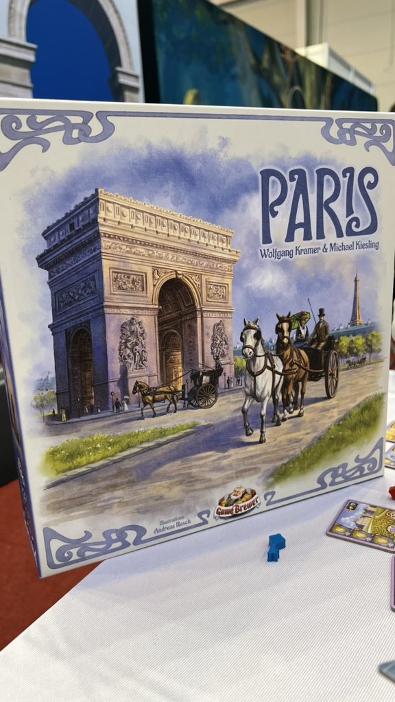 misterneil2908's tweet photo. On attaque Paris chez Game Brewer #teamgeeklette #SPIEL22 #j2s https://t.co/5O8CrJ9Qon