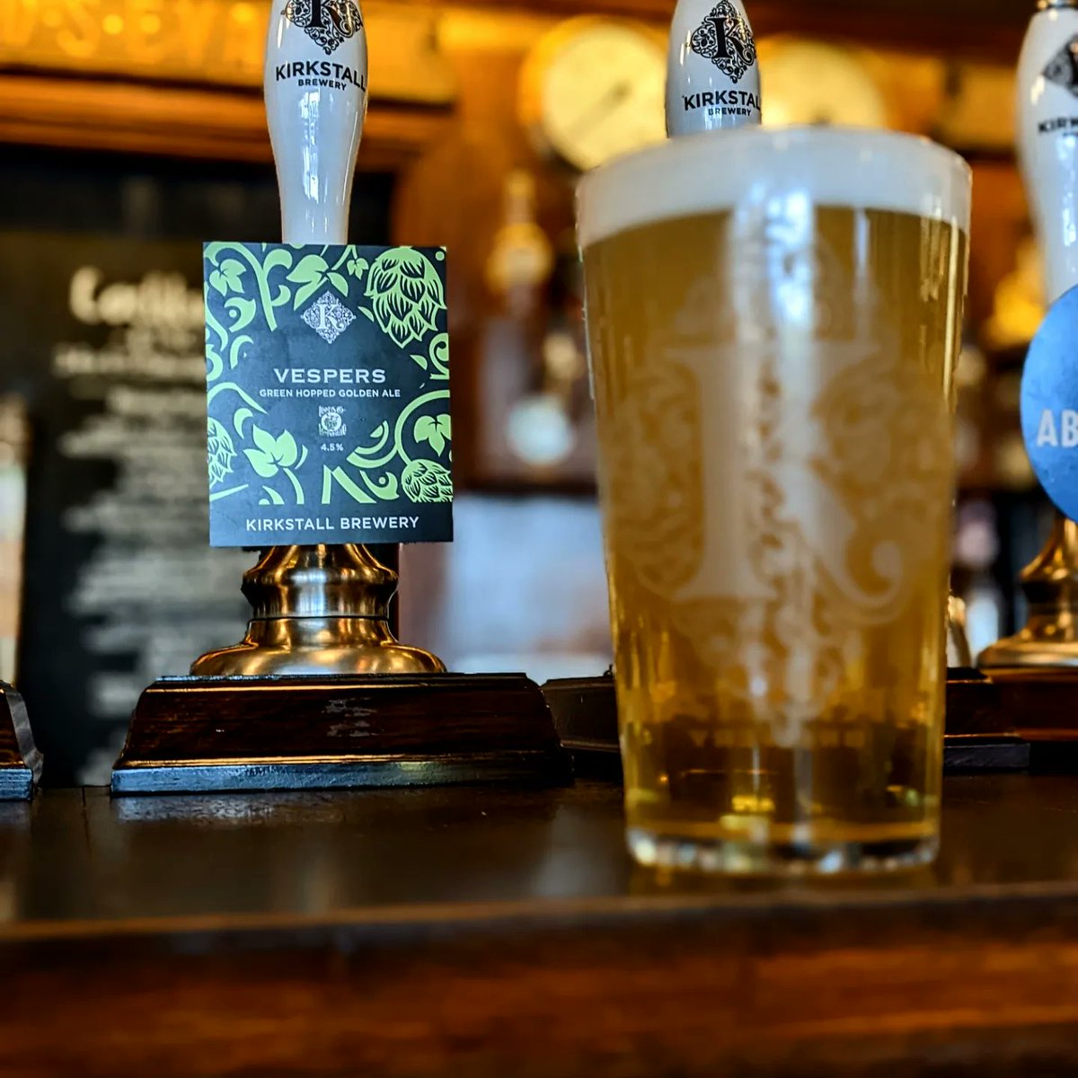 💚 VESPERS 💚 is our new Green Hopped Golden Ale launching today at the Taproom!

This is a collab with Leeds Co-Hoperative (<a href="/leedshops/">Leeds Co-Hoperative</a>) a 'patchwork farm' who provided over 36kg of locally grown Cascade to be used in this delicious fresh and fruity golden ale.

Try it from 5pm!