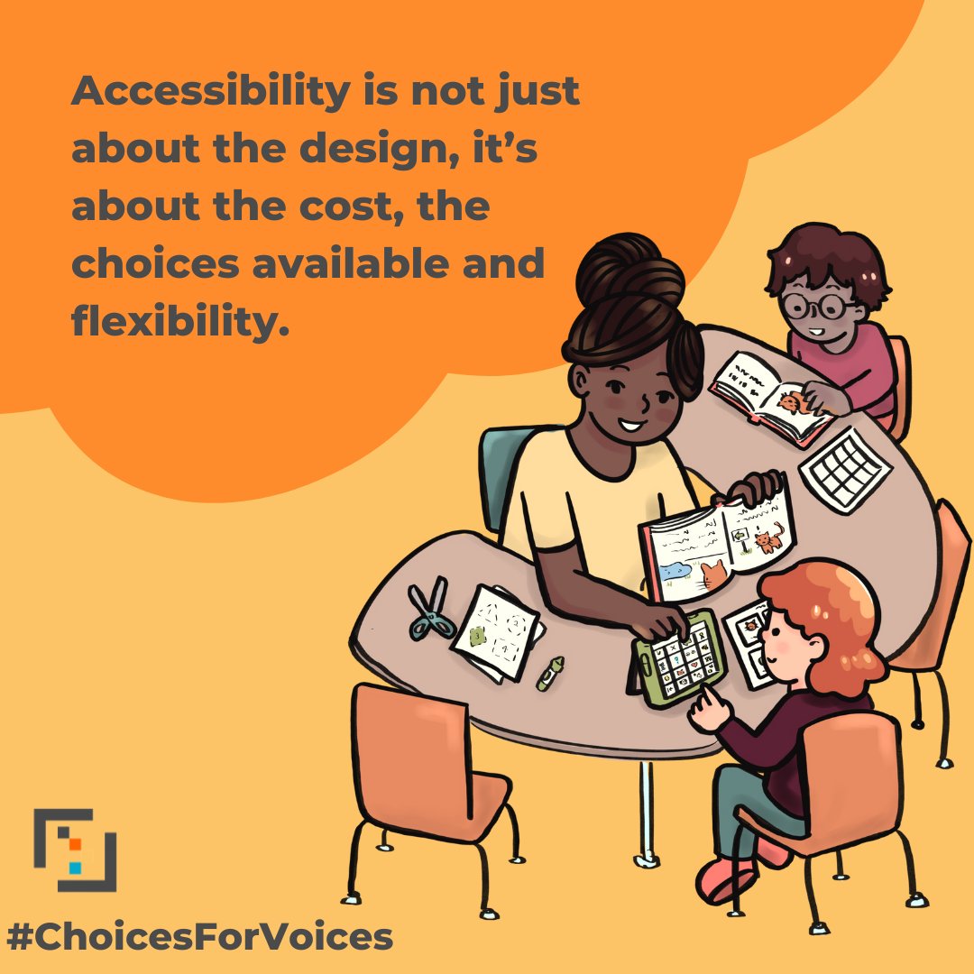 TherapyBox's tweet photo. Being inclusive and having an accessible AAC product should also entail thinking about the cost, access to purchasing the app and flexibility in using it on your choice of device #AACAwarenessMonth #AugComm #ChoicesForVoices https://t.co/ErasYQHods