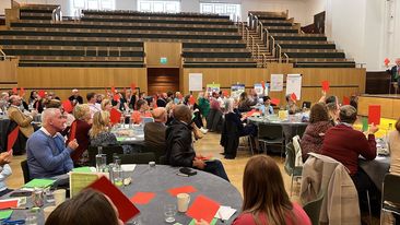 DimensionsUK's tweet photo. @rachael_dodgson @CareQualityComm @katechate Dimensions Family consultant, Kate Chate, and Dimensions Family Associate, Annie Fergusson, leading an audience participation discussion.
#SGS22 #DimensionsSafeguardingSummit22
@katechate https://t.co/kQBIKDKVMU