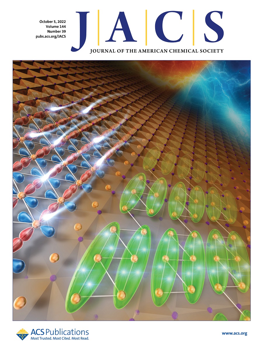 J_A_C_S's tweet photo. From the covers of the latest issue, the authors have discovered the creation of a linear ruthenium trimer with atypical three-center–four-electron bonding in RuP at its metal–insulator transition.

Learn more in: https://t.co/SqYfMQDTxh https://t.co/hErHSuJpMS