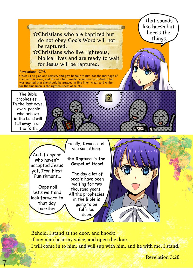 【🏆FGO Manga/ALL ABOUT CHRISTIANITY✝️】
I introduce about the Rapture which come about in the end of world as described in the Bible!
The movie "Left Behind" starring Nicolas Cage,  it is famous for main theme is Rapture.🤗🤗 