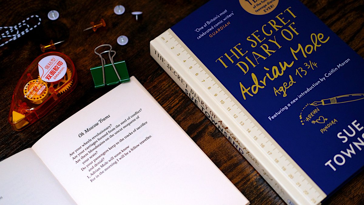 Please, Mr Anthony Browne, please give misunderstood poet and neglected intellectual Adrian Mole a much needed boost on @PoetryDayUK. We share with you Oh Moscow Trams . . .