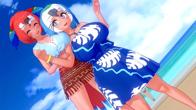 既存のシーンを使用してNovelAIサイトの機能を調整し、一度作ってみました。まずはルリコンゴウインコとコンゴウインコです。

#novelAI 