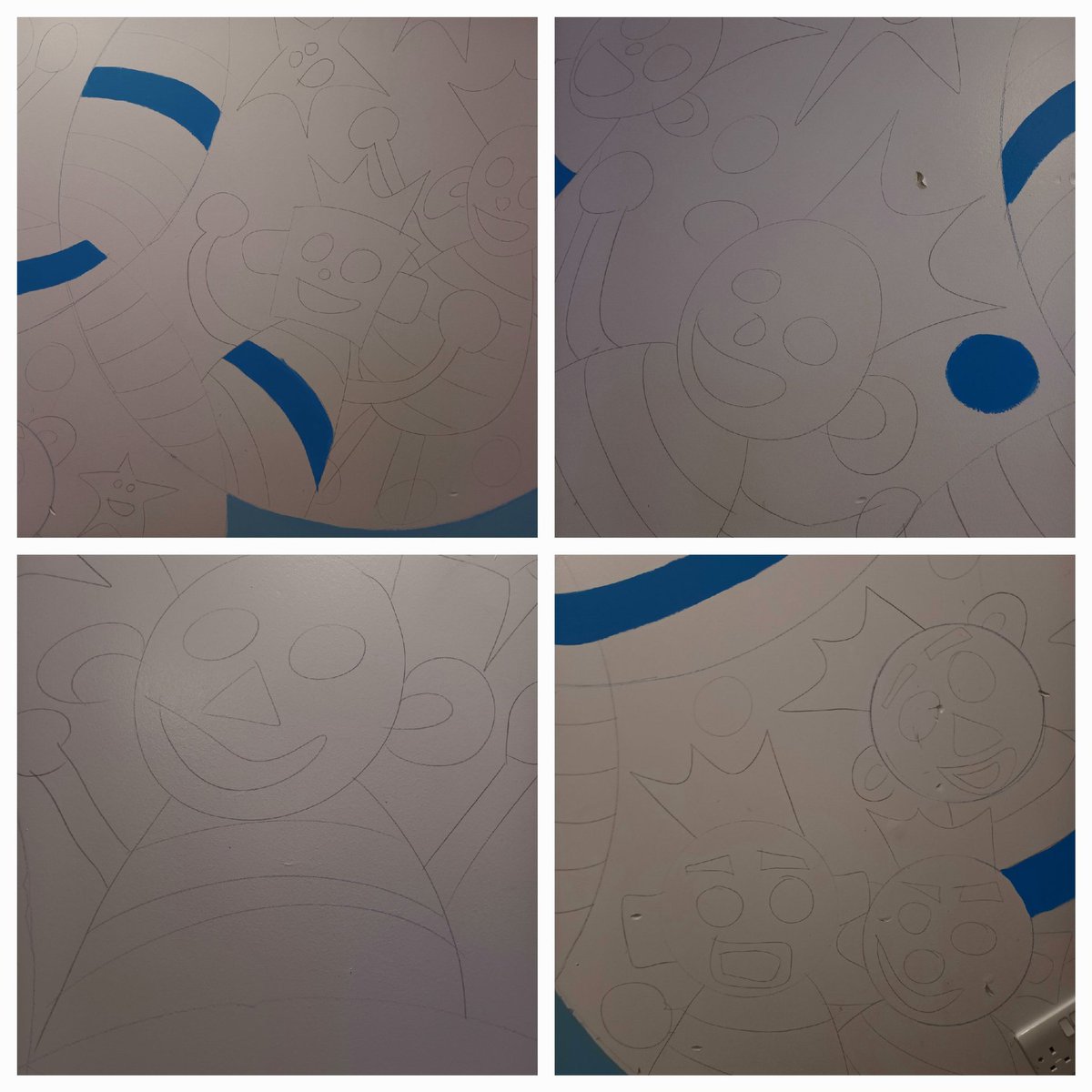 moe_rocksmoore's tweet photo. What are Class Skye up to in the breakout room?? Results in afew weeks!☆ @IsobelMair @EastRenEPS @waspsstudios @Creative_Ren #classdesign #murals #breakoutart #arttime #weareIMS ☆ https://t.co/T0SFHPf28l