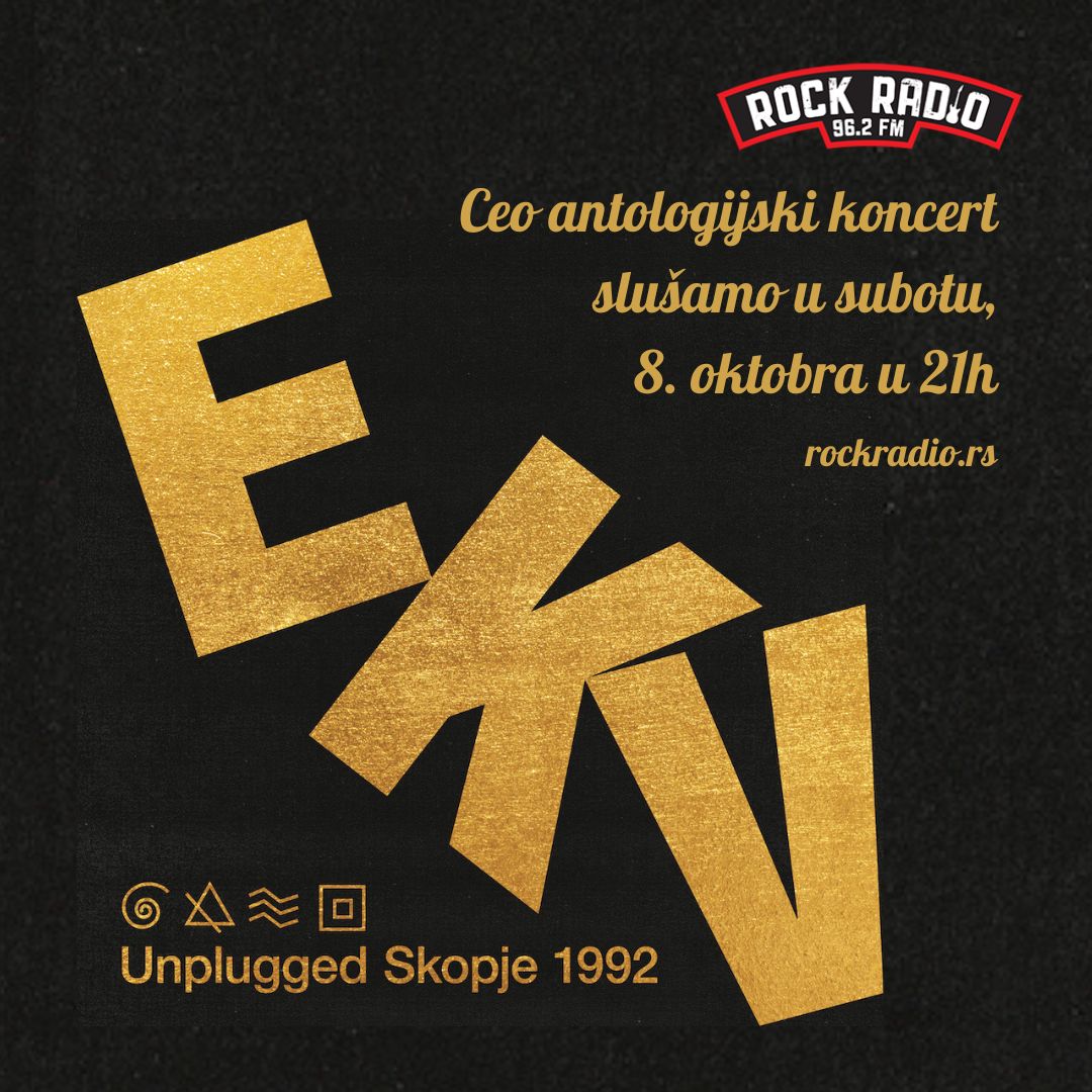 Sutra, 7. oktobra, na svim digitalnim servisima će biti objavljen ,,EKV Unplugged Skopje 1992". 

Već u subotu slušaćemo ga u celosti i na <a href="/RockBeograd/">Rock Radio Beograd</a>
