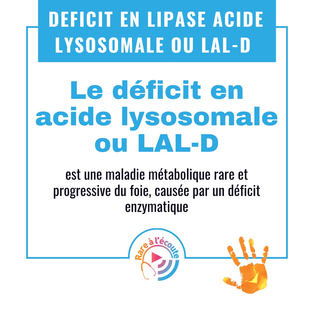 💡Déficit en LAL: maladie #génétique métabolique progressive et rare qui entraine une accumulation de graisses dans le foie 🎧 Ecoutez un #pédiatre dans l’épisode 1 - saison 38 sur #RAREalecoute 👉bit.ly/3Mgdc0r👈 @AlexionPharma 🤝 @APHP @leLysosome @SFGenetique @AFEFoie