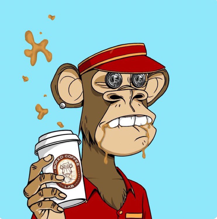 0xdort's tweet photo. GM - thanks to @BoredCoffeeLab and @sCREAMnft I’m wide awake. https://t.co/6AmlGD6vcm