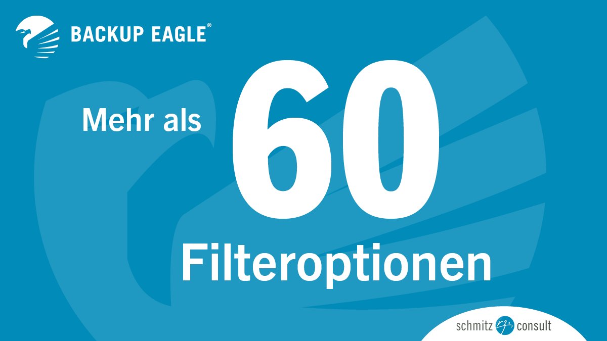 backupeagle's tweet photo. Individualisierung im #Backup-Reporting ist wichtig. Es hilft Audit- und Compliance-Vorgaben zu erfüllen und liefert Administratoren notwendige Optionen. Mit über 60 Filteroptionen bietet die Software #BACKUPEAGLE einen hohen Individualisierungsgrad. 
https://t.co/cDsraKWLt3 https://t.co/GXOW9tVGeL