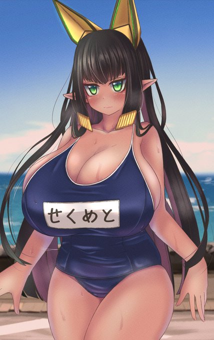 水着セクメトママ
※髪の修正して再うp

背景はCLIP素材

#라스트오리진 
#세크메트 
#ラストオリジン 
#死滅のセクメト
#LastOrigin 