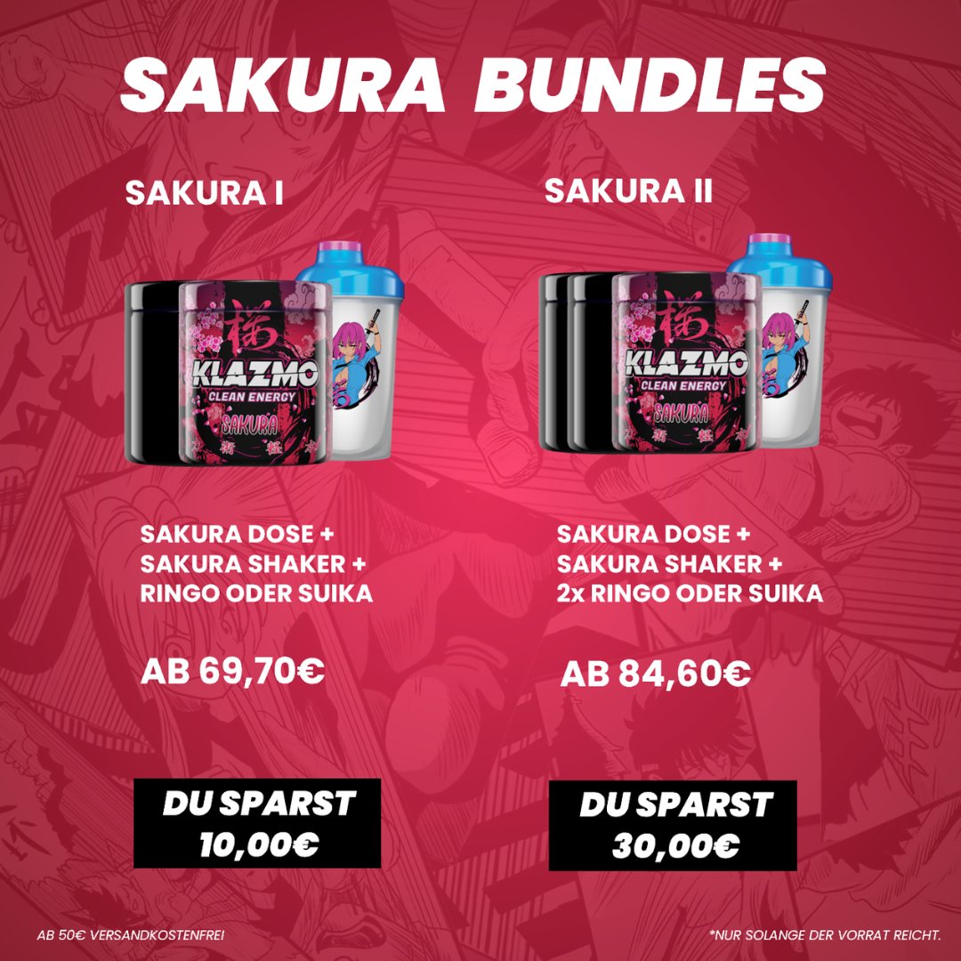 Und es folgt der nächste Hammer 💥🔨

Für Sparshinobis haben wir 2 exklusive Bundles
zusammengestellt! 🥷

Das ist eure beste Chance Ringo und Suika
aufzustocken 🤯

Dieser unschlagbare Deal geht nur solange der Vorrat
reicht!