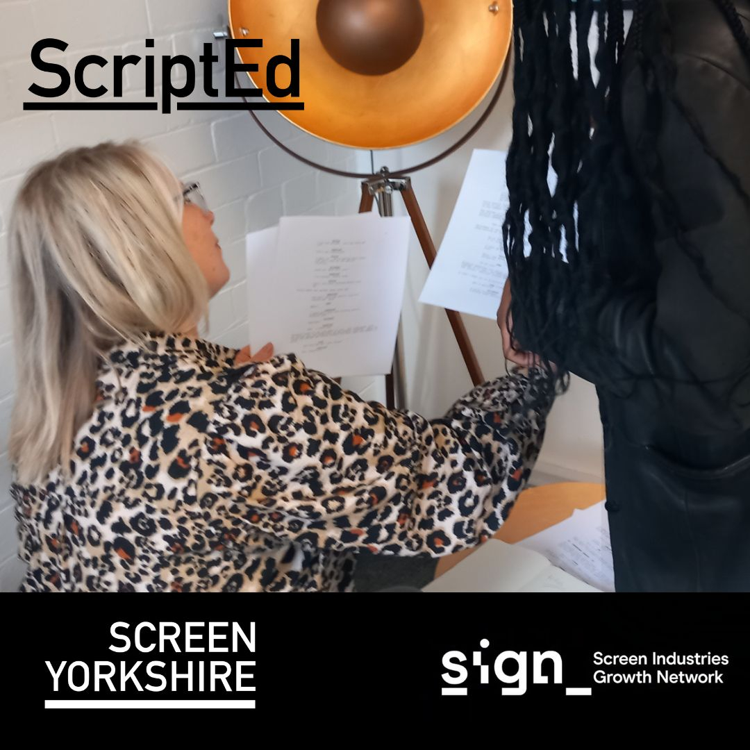 Our brand new training programme✒️#ScriptEd launches today!

Designed to support those from underrepresented backgrounds in the industry to develop careers in #scriptediting

🎬Funded by <a href="/screen_network/">SIGN</a> &amp; delivered by <a href="/screenyorkshire/">Screen Yorkshire</a>. Apply by 30 October
screenyorkshire.co.uk/skills-and-tal…