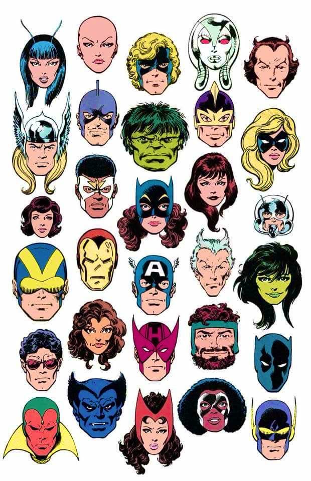 John Byrne headshots are the best headshots. #Marvel #MarvelComics
