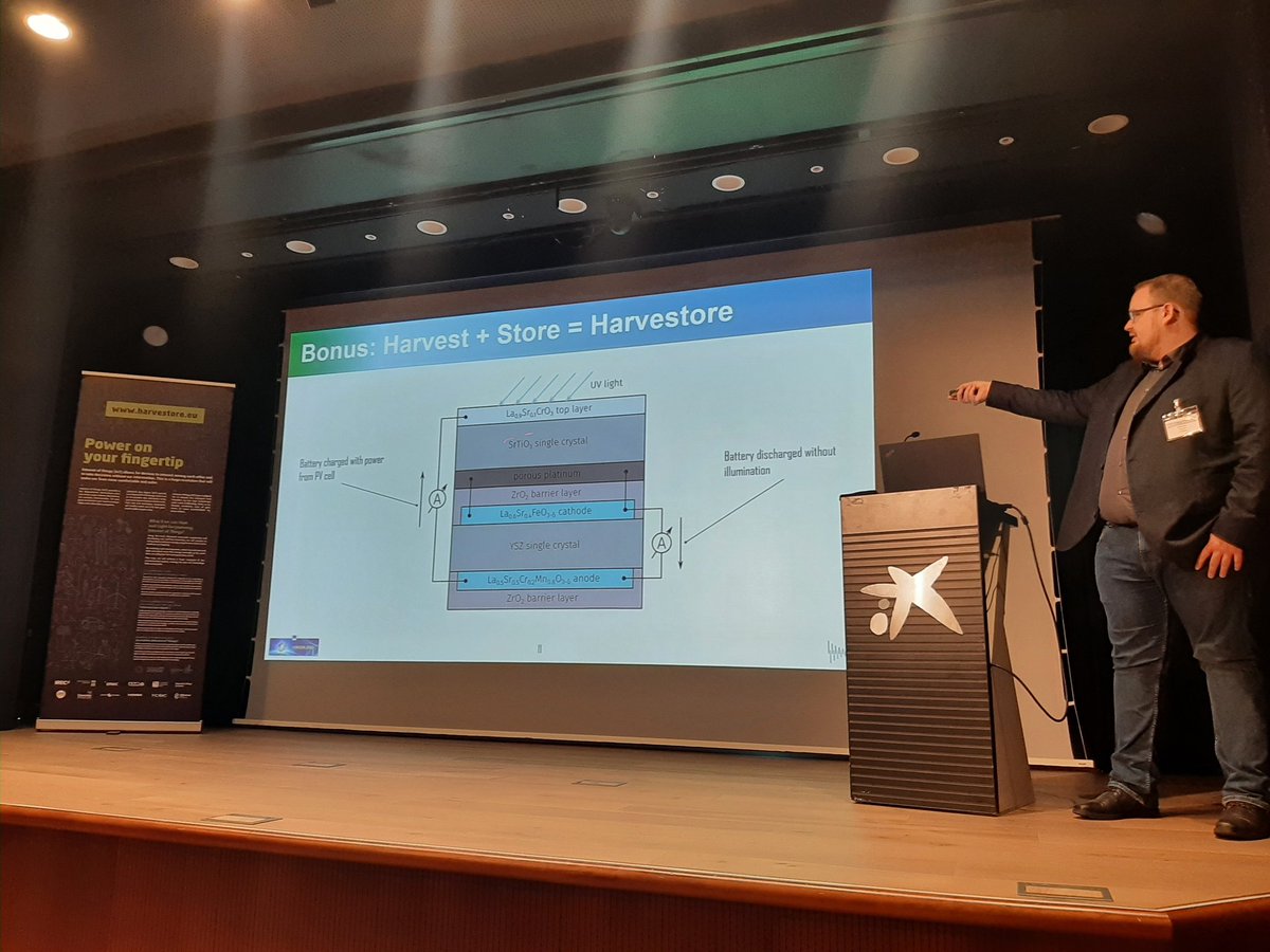 Project partner <a href="/echem_tuwien/">echem_tuwien</a> gifts us with a "bonus": the first complete HarveStorer of the project shown at #PoI22 🥇 🥇 <a href="/soifit/">SOIFIT</a> <a href="/EpiStore_eu/">EpiStore</a>