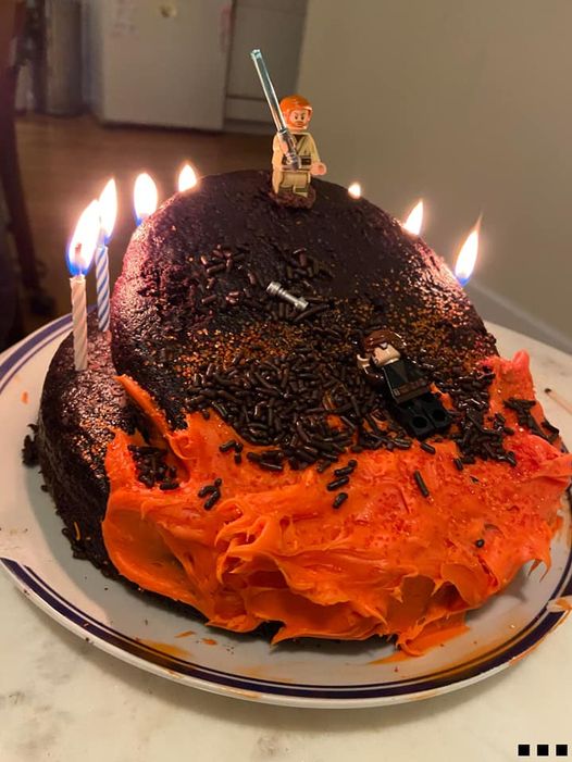 "Du warst mein Bruder Anakin..." Schöner Kuchen!