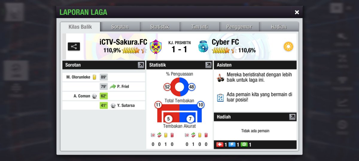 Cyber FC tweet media