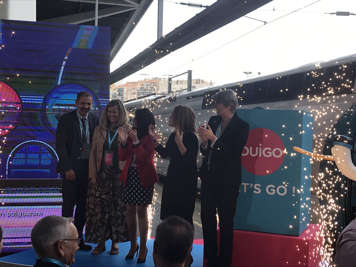 ChabrolCaroline's tweet photo. Une nouvelle offre @OUIGO_Es entre Madrid et Valencia à partir de 9€ ! Quelle bonne nouvelle pour les voyageurs et pour la 🌎 !! #OuigoLetsGo @HeleneVALENZU10 @alainkrakovitch @GhCollinet https://t.co/STUrlRn36P