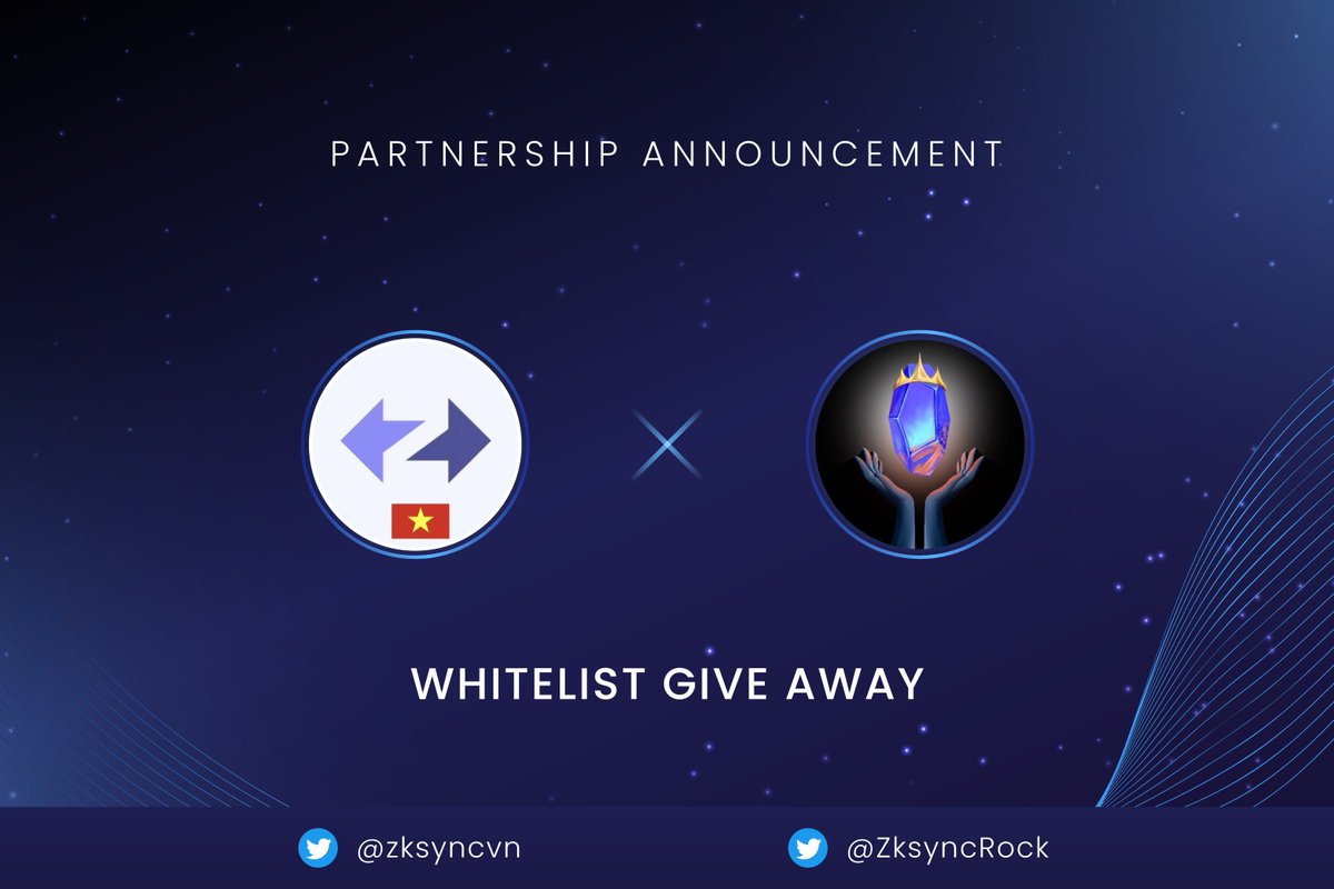 _mishra_rohit's tweet image. RT @zksyncvn: 📢Partnership Announcement 📢
@zksyncvn x @ZksyncRock

We are excited to announce our collaboration with @ZksyncRock

We would like to reward this partnership with 10 #whitelist slots.🔥

To enter:
✅Follow @zksyncvn &amp;amp; @ZksyncRock
✅RT &amp;amp;…