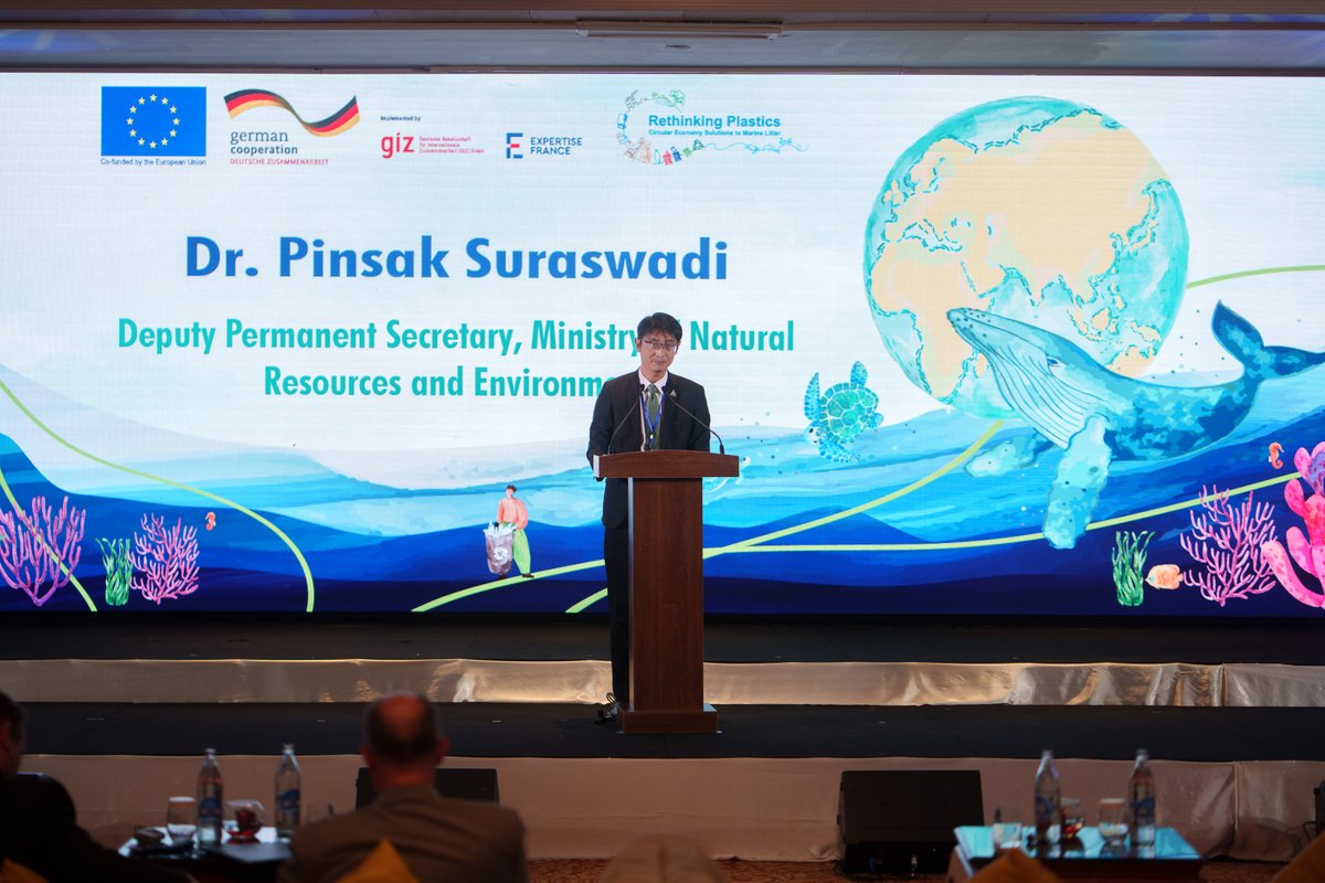 GIZ_Thailand's tweet photo. "Navigating towards a Future without Plastic Pollution"

Sharing project’s results and the lessons learnt on  after  working jointly the past 3,5 years plastic waste and marine litter-related challenges.

Read at: https://t.co/Tv4yym4dZc

@EUClimateAction  @eu_eeas @EU_FPI https://t.co/Y3Q8i8Ojy1