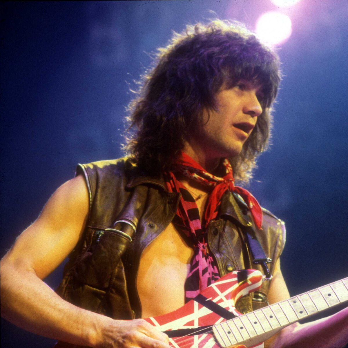 On this date in 2020 legendary guitarist Eddie Van Halen passed away. #80s #80smusic #RIPEddieVanHalen